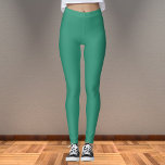 Illuminating Emerald Solid Colour Leggings<br><div class="desc">Illuminating Emerald Solid Colour</div>