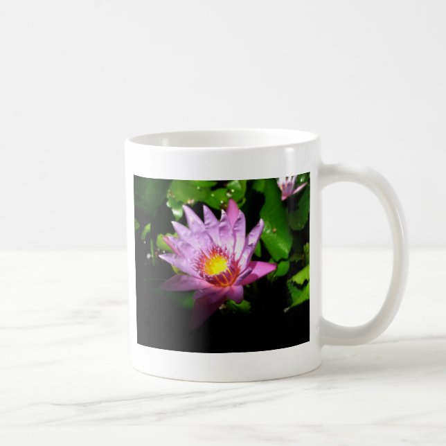 Illuminating Lotus Coffee Mug (Right)