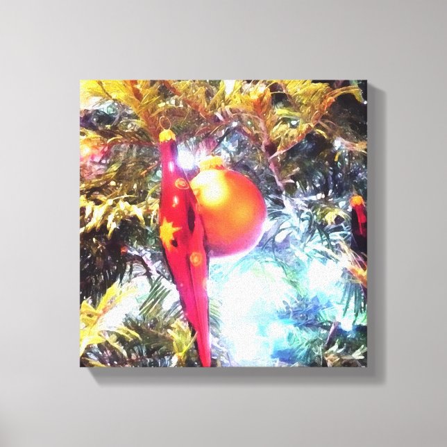 Illuminating Ornaments Canvas Print (Front)