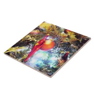 Illuminating Ornaments Ceramic Tile
