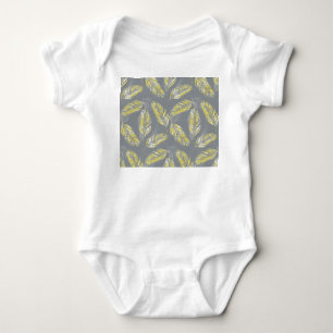 Illuminating Toucans: Marbling Tropical Baby Bodysuit