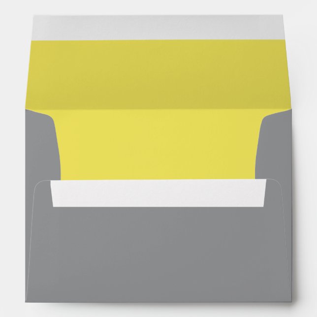 Illuminating Yellow and Ultimate Grey Envelope (Back (Bottom))