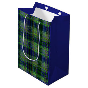 Illumination  Blue/Green Design Medium Gift Bag