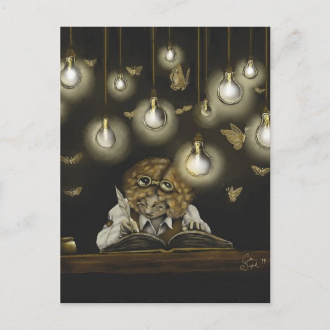 "Illumination" collectable postcard (Front)