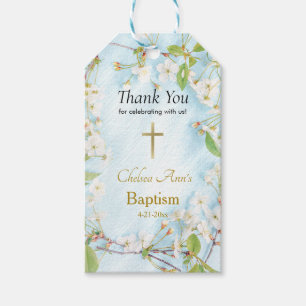 Illumination Orthodox Christian Baptism Gift Tags