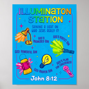 Illumination Station Vbs 2026 Jesus Light Of The Poster