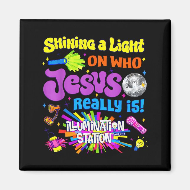 Illumination Station VBS 2026 Vacation Bible Magnet (Front)