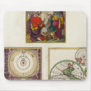 Illus Title Page Solar system, Charte vom Globo Mouse Pad