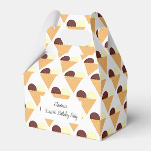 illusima Chocolate Ice-cream in a Cone Sweet 16 Favour Box