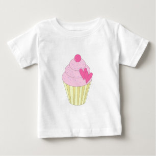 illusima Decorated Cupcake Baby T-Shirt