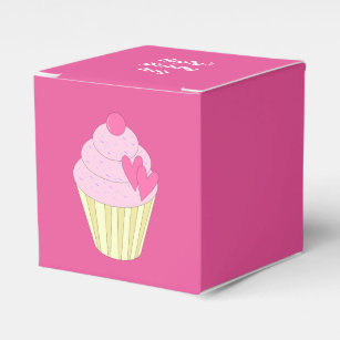 illusima Decorated Cupcakes Favour Box