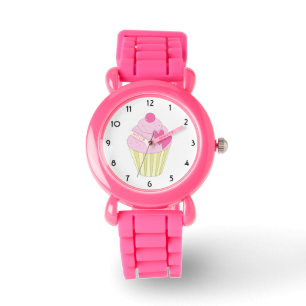 illusima Glitter Pink Kids Watch