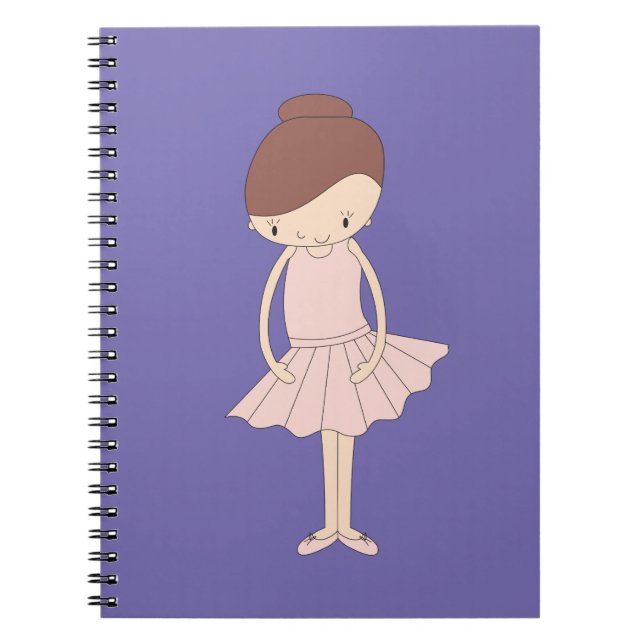illusima Isabella Ballerina Notebook (Front)