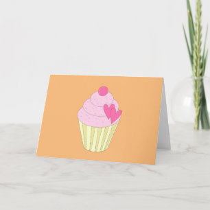 illusima Orange Landscape Greeting Card