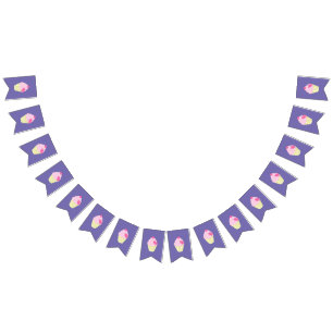 illusima Purple Bunting