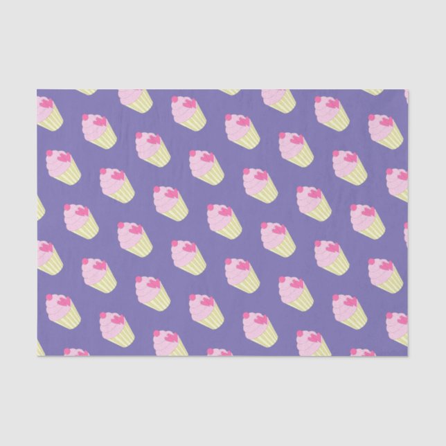 illusima Purple Tissue Paper (Front)