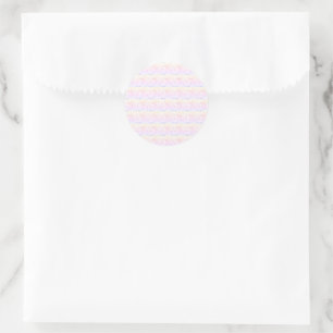 illusima Rainbow Confetti Party Classic Round Sticker