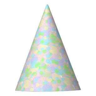 illusima Rainbow Confetti Pattern Party Hat