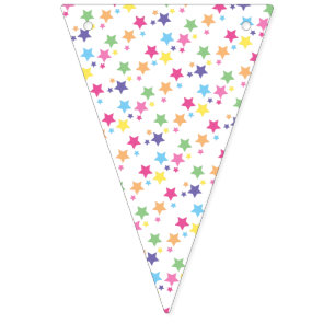 illusima Rainbow Stars Party Bunting