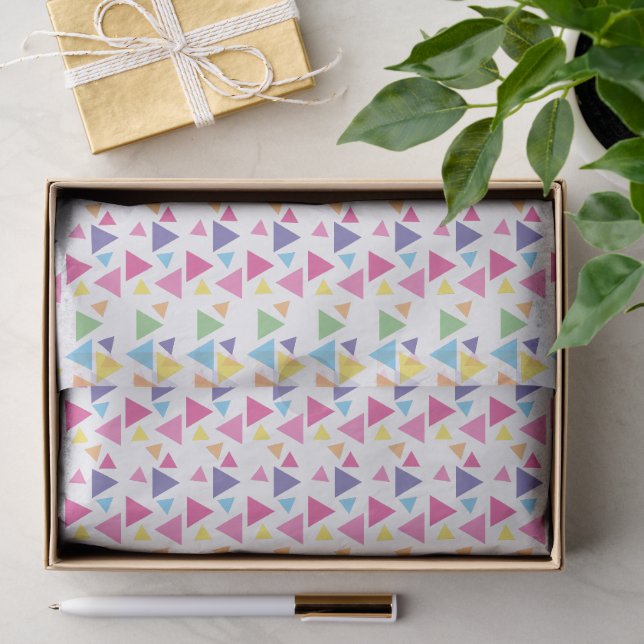 illusima Rainbow Triangles Party Tissue Paper (Gift)