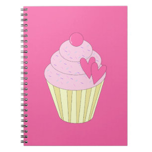 illusima Strawberry Cupcake Notebook
