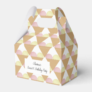 illusima Strawberry Ice-cream Classic Sweet 16 Favour Box