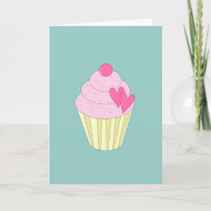illusima Turquoise Greeting Card