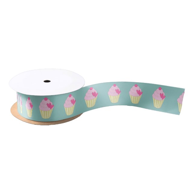 illusima Turquoise Satin Ribbon (Spool)