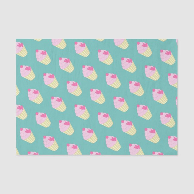 illusima Turquoise Tissue Paper (Front)