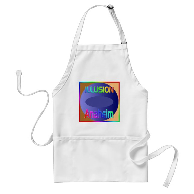 "ILLUSION Anaheim" Apron! Standard Apron (Front)