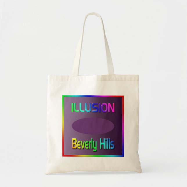 "ILLUSION Beverly Hills" Bag! Tote Bag (Front)