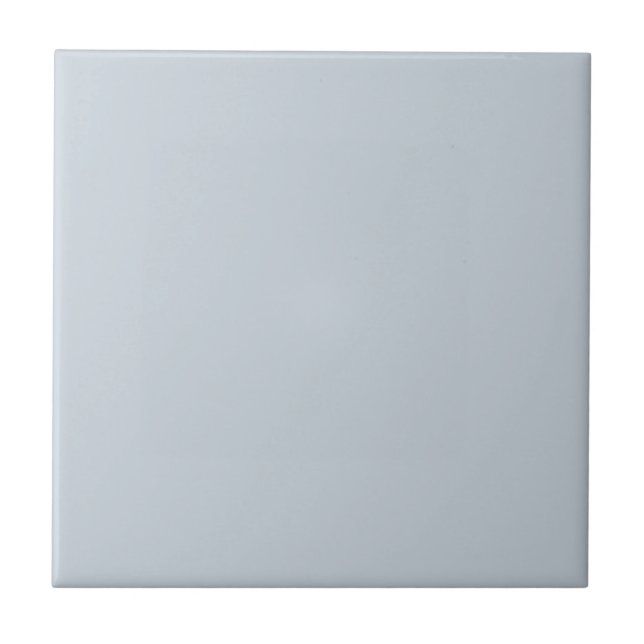 Illusion Blue Solid Colour Ceramic Tile (Front)