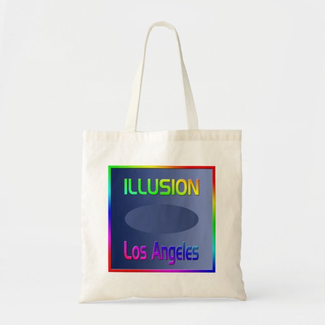 "ILLUSION Los Angeles" Bag! Tote Bag (Front)