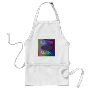 "ILLUSION Malibu" Apron! Standard Apron