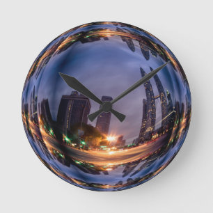 Illusion Soap Bubble Wall Clock