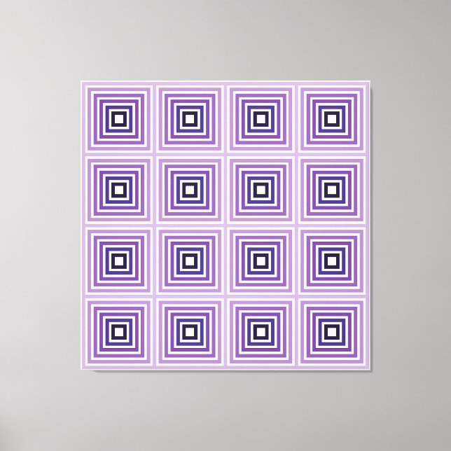 Illusion Squared Canvas Print (Front)