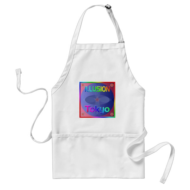 "ILLUSION Tokyo" Apron! Standard Apron (Front)