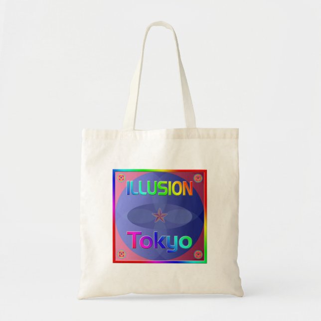 "ILLUSION Tokyo" Bag! Tote Bag (Front)