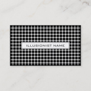 ILLUSIONIST AND MAGICIANS BUSINESS CARD