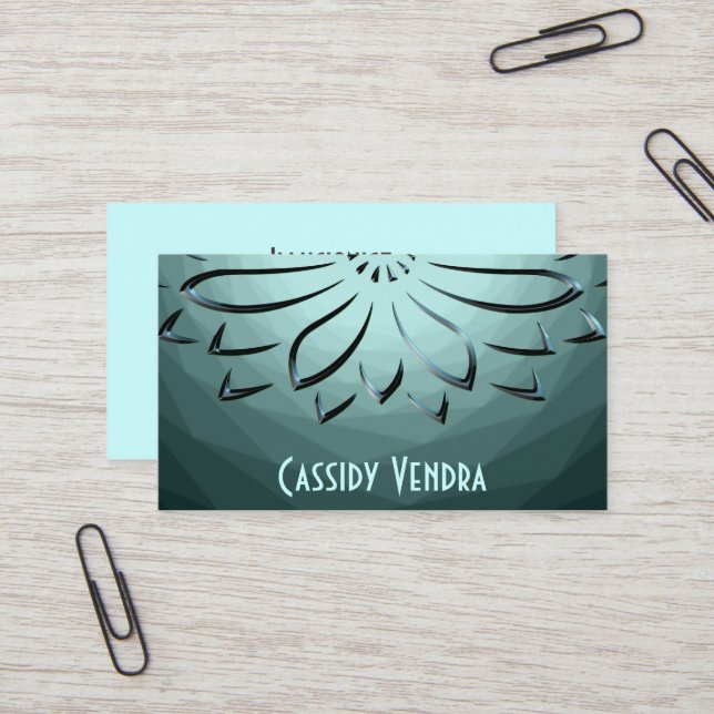 Illusionist Business Card (Front/Back In Situ)