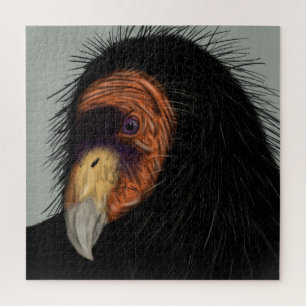 Illustrated California Condor Jigsaw Puzzle