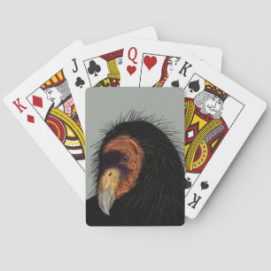 Illustrated California Condor Playing Cards