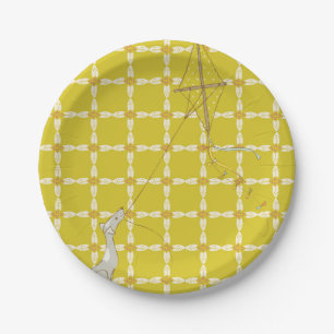 Illustrated Cartoon Dog Children's Birthday Plates