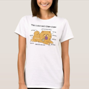 ILLUSTRATED CHOW White  T-Shirt