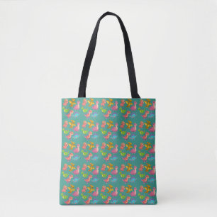 Illustrated Dinosaurs Tote Bag