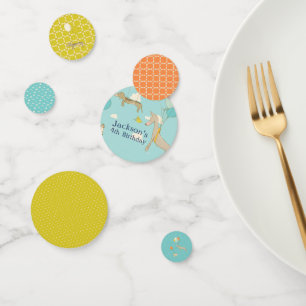 Illustrated Dog Children's Birthday Confetti