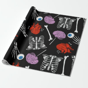 Illustrated halloween Wrapping paper