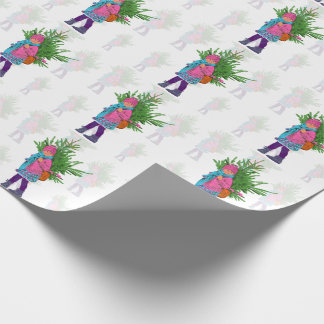 Illustrated Holiday Wrapping Paper