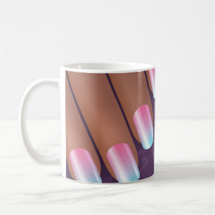 Illustrated Manicure Mug
