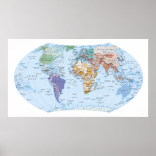 Illustrated Map 2 Poster